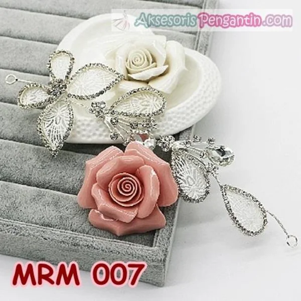 Tiara Pengantin Kupu Wanita l Aksesoris Rambut Pesta Wedding -MRM 007