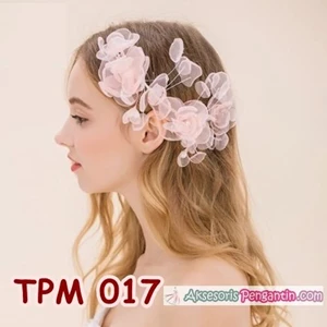 Hair accessories Party Wedding Peach l Tiara Bride-TPM 017