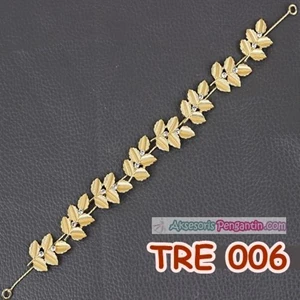 The Modern Party Tiara accessories l Bridal Hair Decoration Gold-TRE 006