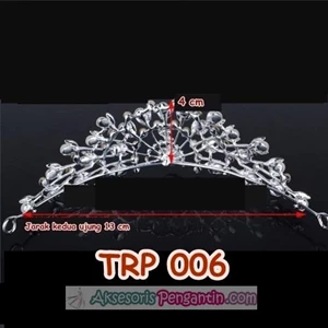 Wedding tiara Hair Accessories Bun l Women bridal party-TRP 006