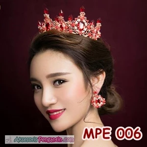 Crown Gold Party Bride l Wedding hair accessories-MPE 006