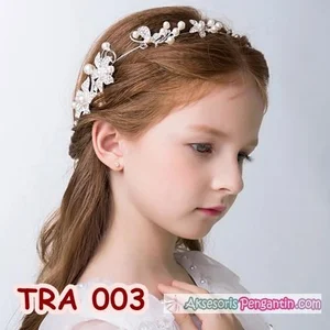 Tiara Rambut Pesta Anak l Aksesoris Rambut Anak Putri Modern - TRA 003
