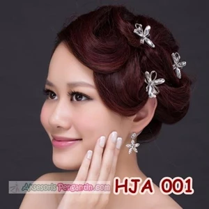 Party hair clips accessories l hair ornaments Wedding earrings HJA 001