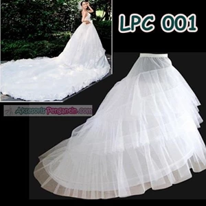 Petticoat Wedding Panjang Berekor l Rok Dalaman Gaun Pengantin -LPC001