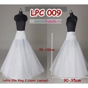 Wedding Petticoat Panjang Lolita l Rok Dalaman Gaun Pengantin -LPC 009