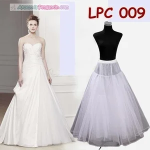 Wedding Petticoat Panjang Lolita l Rok Dalaman Gaun Pengantin -LPC 009