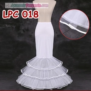 Petticoat Skirt wedding gown-Mermaids Developer Mermaid (3layer)-LPC018