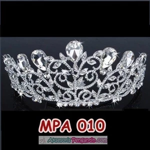 Aksesoris Mahkota Pesta Anak l Crown Tiara Sanggul Rambut Putri-MPA010