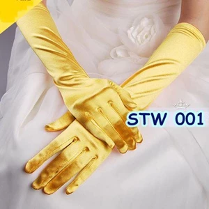 Sarung Tangan Emas Panjang Pengantin Wanita l Aksesoris Wedding- STW 001