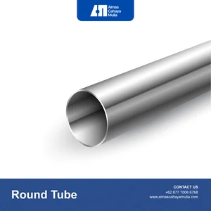 Round Tube Aluminium Profile Extrusion