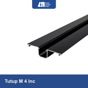 Tutup M 4 Inc Section Aluminium Profile Extrusion