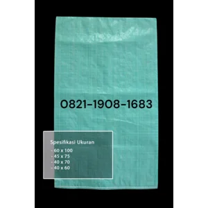 Karung Plastik Hijau 60 cm x 100 cm