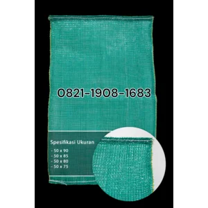 Waring Plastik Kemasan Ukuran 50x90 50x85 50x80 50x75 Hijau