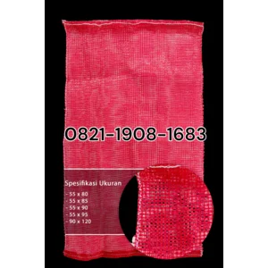 Waring Plastik Kemasan Ukuran 55x80 55x85 55x90 55x95 90x120 Merah