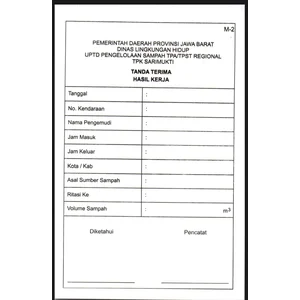 Buku Nota Formulir M2 / kertas NCR 4ply
