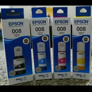 Epson 008 Black-Cyan-Magenta-Yellow Printer Ink