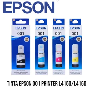 Epson Printer Ink 001 Black-Cyan-Magenta-Yellow