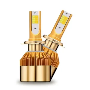 Lampu Mobil LED H11 Headlight 35 Watt - Gold 3 Warna