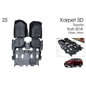 Karpet 5D Mobil All New Rush 2018 - Karpet Mobil Eksclusif 5D Premium