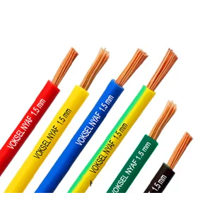 Kabel NYAF 1 x 1.5mm2 Merk Voksel