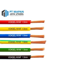 Kabel NYAF 1 x 1.5mm2 Merk Voksel