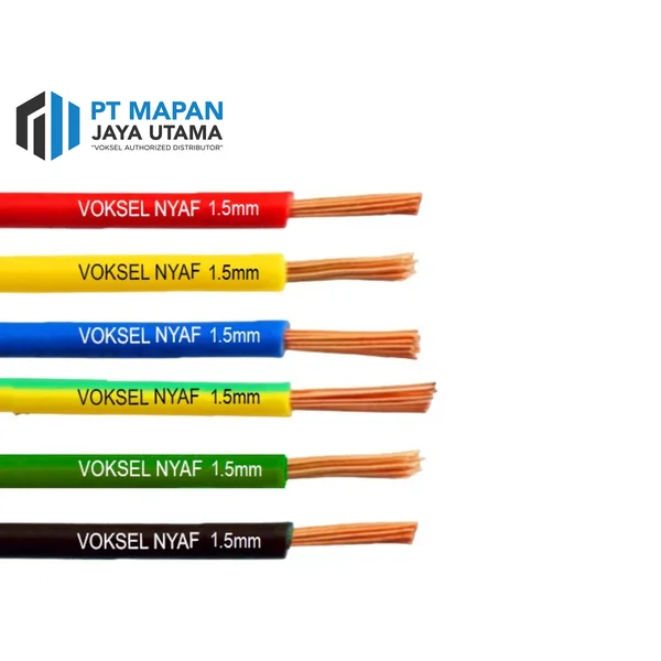 Kabel NYAF 1 x 1.5mm2 Merk Voksel