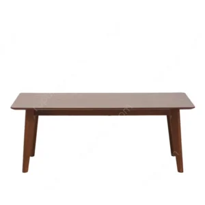 Meja Tamu Kotak Cokelat Walnut