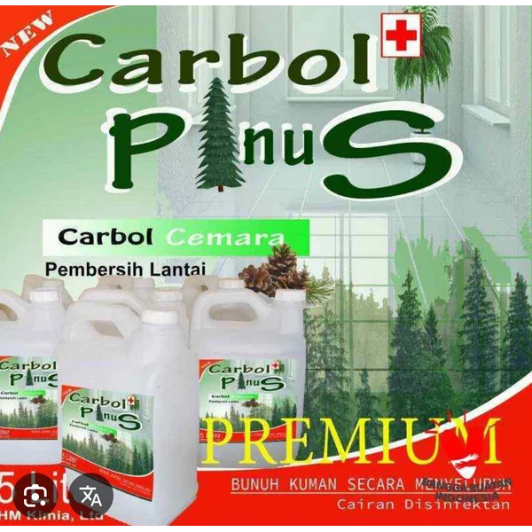 Cairan Pembersih Lantai Karbol Pinus