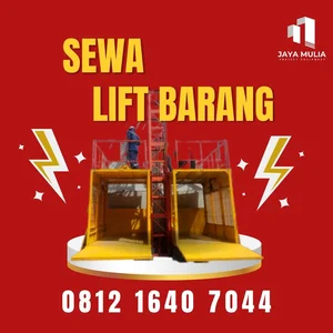 Lift Barang Mulya Kapasitas 1 sampai 2 ton di Jakarta