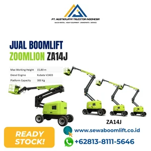 BOOMLIFT ZA14J / 14 METER / PT. MUSTIKAJAYA TRUCKTOR INDONESIA / BUAT PENAWARAN