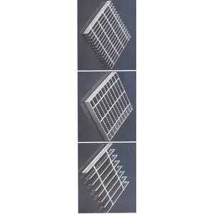 Grating steel galvanis full uk 3/16''x1''x90cmx6mtr 