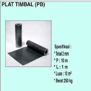 timah hitam lembaran 2 mmx1mtrx10mtr