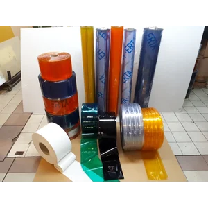 Tirai PVC Strip Roll Premium Transparan