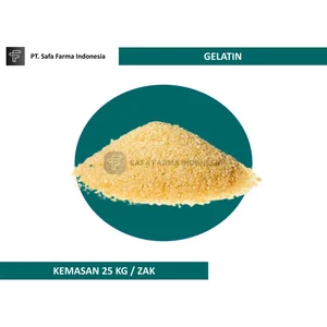 Gelatin 150, 180, 200, & 250 Bloom – 25 Kg/Zak