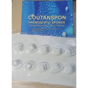 DENTAL COUTANSPON 1 PCS ISI 10 BLISTER - Haemostatic Sponge -Alat Kesehatan Lainnya