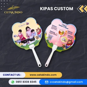 Kipas Tangan Custom Bahan Ringan