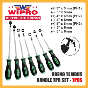Obeng/Obeng Set Wipro - set isi 7