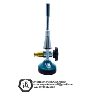 alat lab merck Bunsen Burner, Meker, D 15 x H 140 (mm)