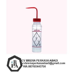 alat lab merck Safety Label Wash Bottle, LDPE, 1 L "Acetone"