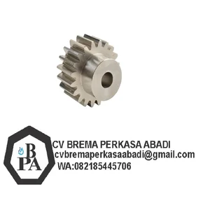 gear rs RS PRO Steel 48 Teeth Spur Gear, 0.5 Module, 5mm Bore Diam, 24mm Pitch Diam, 15mm Hub Diam