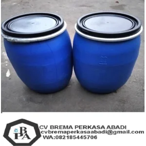 Drum Plastik 80 liter tutup lebar