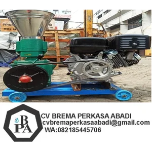 MESIN PELET CETAK PAKAN IKAN dan TERNAK KUALITAS TERBAIK CetakPelet dan Bensin GX 390