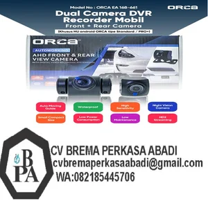 DVR CCTV Kamera DVR/CCTV Mobil Depan Belakang untuk Head Unit Android ORCA