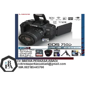 Kamera DSLR NEW KAMERA CANON EOS 750D