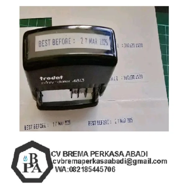 Stempel Expired Tanggal Produksi Shiny S314 S-314 - EXP