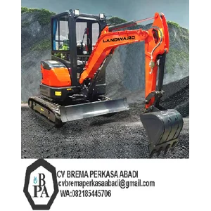 LANDWARD YANMAR Excavator 2.5 tons Mini Excavator optional engine 24HP XT25U Crawler Cab Mini Excavator 3 tons Euro 5 Customized