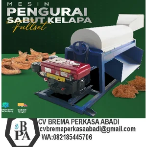 Mesin Giling Cocopeat dan Cocofiber Pengurai Sabut Kelapa - NON FULLSET