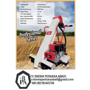 Mesin Panen Padi Pengering Gabah Padi Tasco Grain Bagging Machine Padi