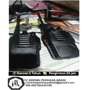  HD BF-888S Jarak Jauh 5-10km(Max)HT Wlan UHF 2 Units HT Handy Talky Waterproof Portable With Charger Antena Led earphone 