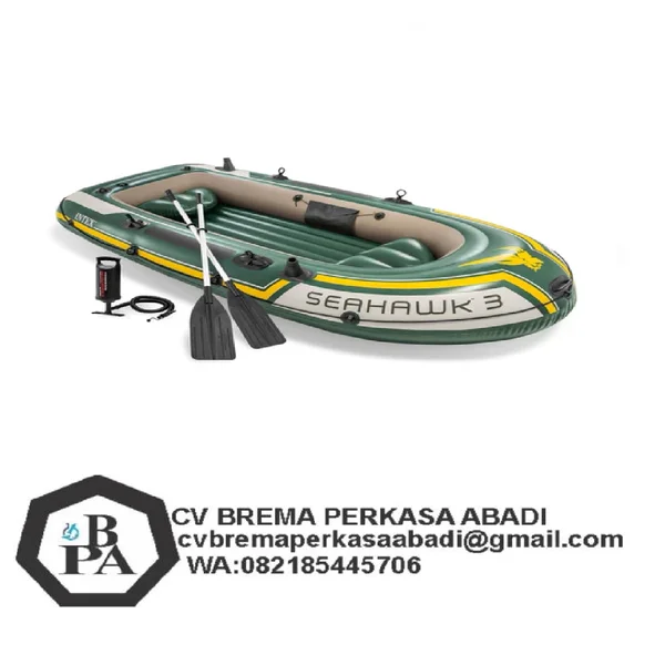 Intex Seahawk 3 Perahu Karet Fishing